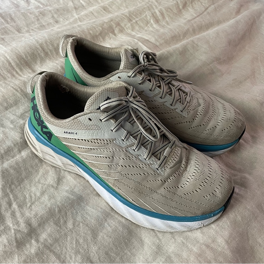 Hoka Arahi 4 Men’s 10.5 Wide - Lunar Rock/Nimbus Cloud